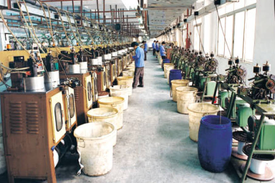 Khu sản xuất vải nylon